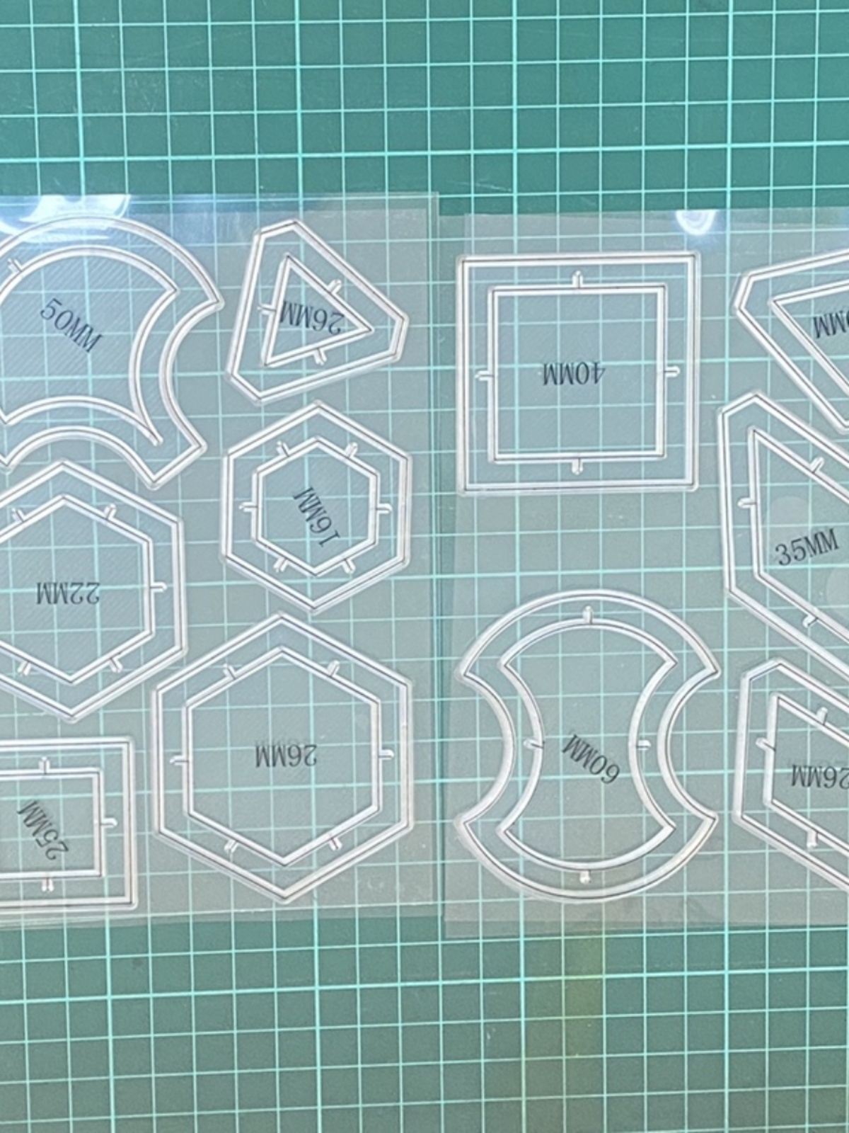 Home Textiles Products - Set Alat Stempel Akrilik 11 Model