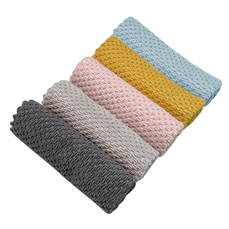 Home Textiles Face Towel - 5PCS Handuk Katun Lembut Penyerap Kain