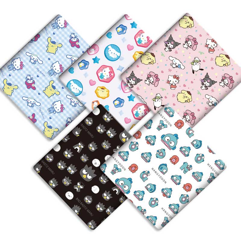 Hot Home Of Textiles - Kain Sanrio Motif Kartun 140x50cm Kain