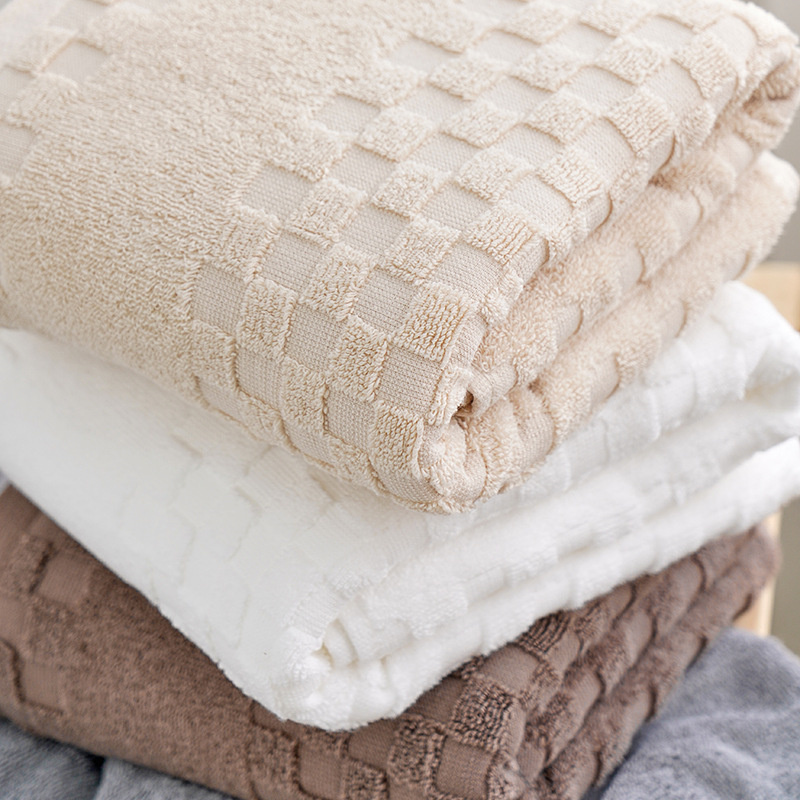 Home Textiles Face Towel - Handuk mandi katun besar, handuk mandi