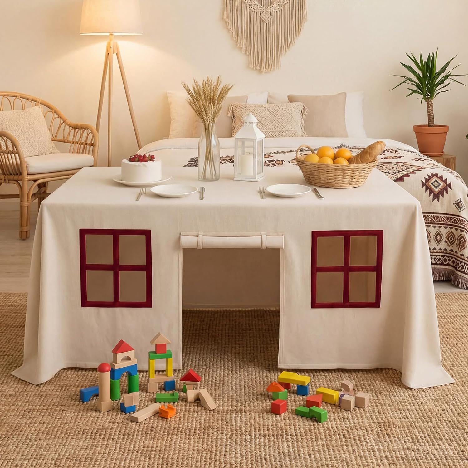 Home Textiles Today News - Taplak Meja Besar Ruang Permainan Anak-anak,