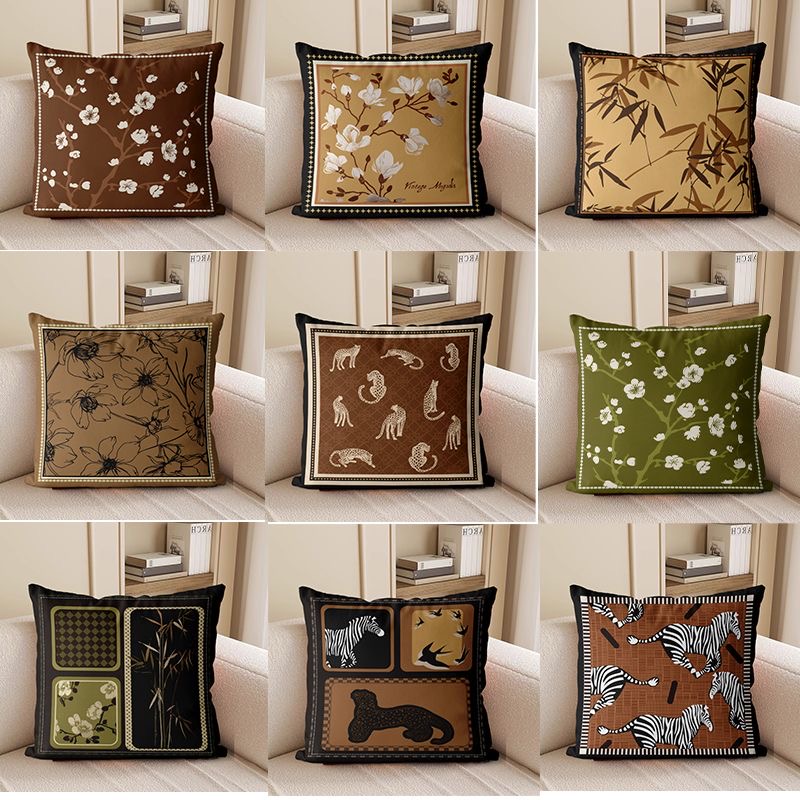 Pillow Cover 20X20 - Sarung Bantal Retro Tiongkok Perancis Sarung