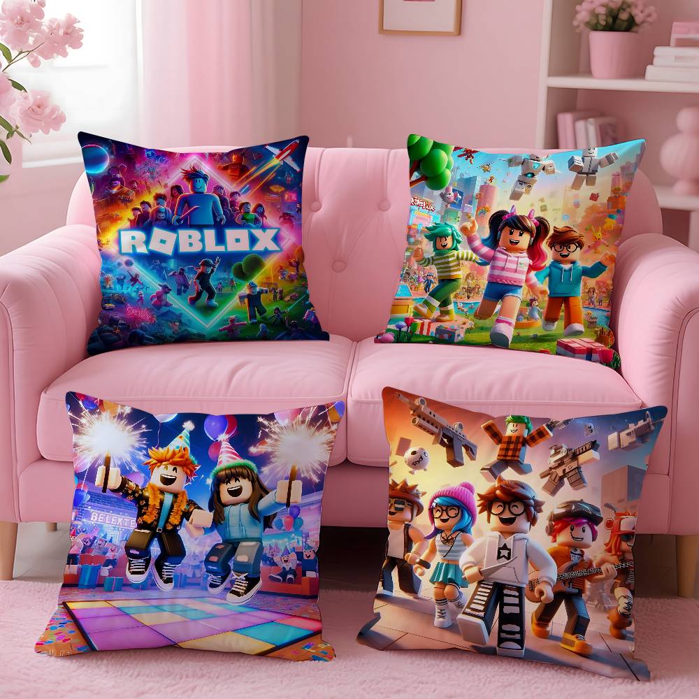 Hot Home Of Textiles - Game Populer R-Robloxs-X Sarung Bantal Keren
