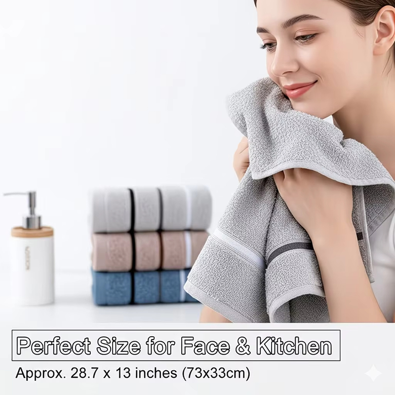 1 Paket Handuk Premium Lembut  - Home Textiles Face Towel ulasan dan harga