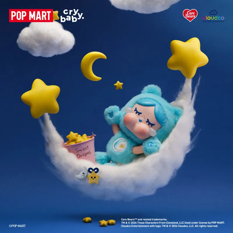 POP MART CRYBABY Seri Care Bea - Home Textiles Products ulasan dan harga