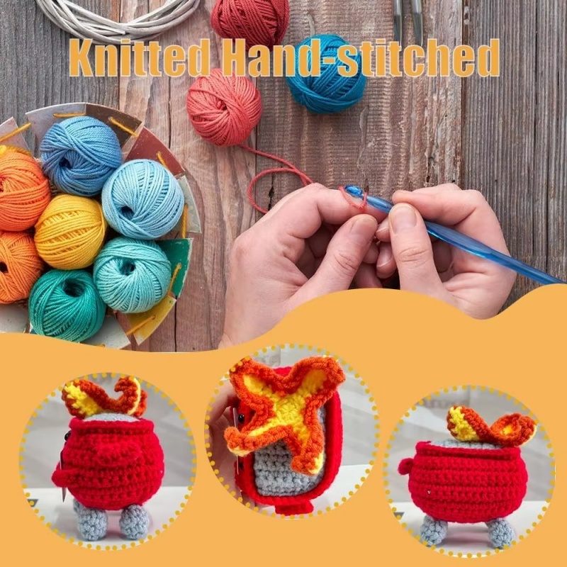 Boneka Dumpster Fire Rajutan T - Home And Textiles Today ulasan dan harga