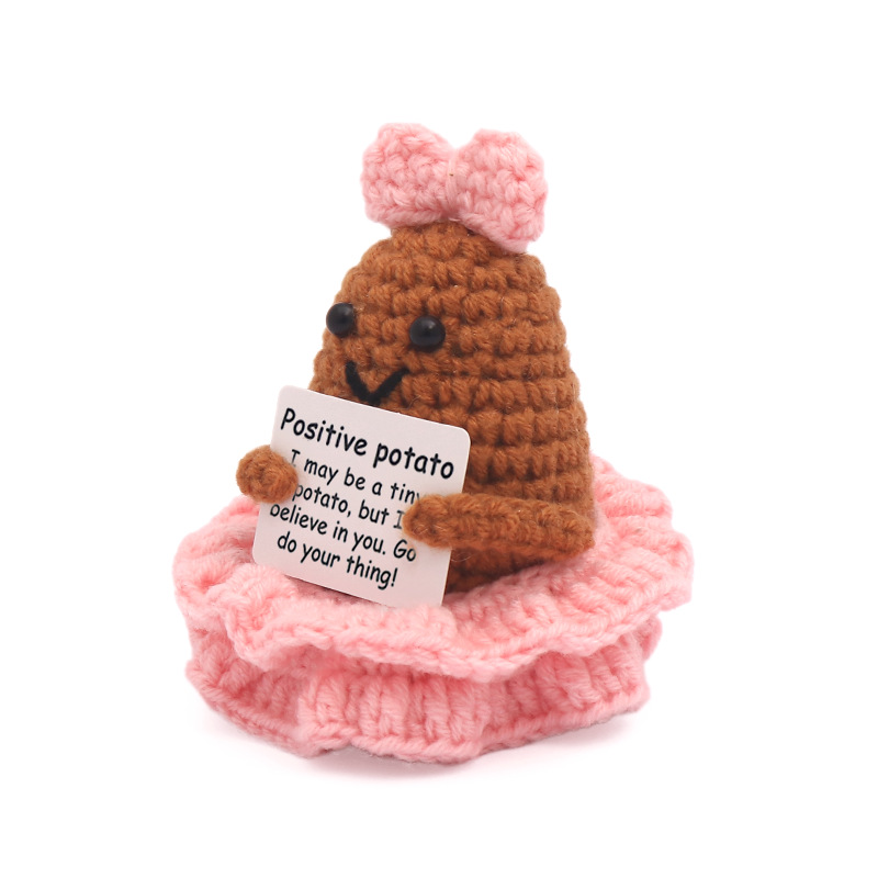 Boneka Putri Kentang Rajutan P - Home And Textiles Today ulasan dan harga