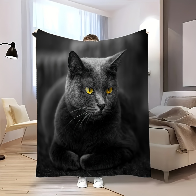 Selimut Flanel Gambar Kucing B - Home Textiles Definition ulasan dan harga