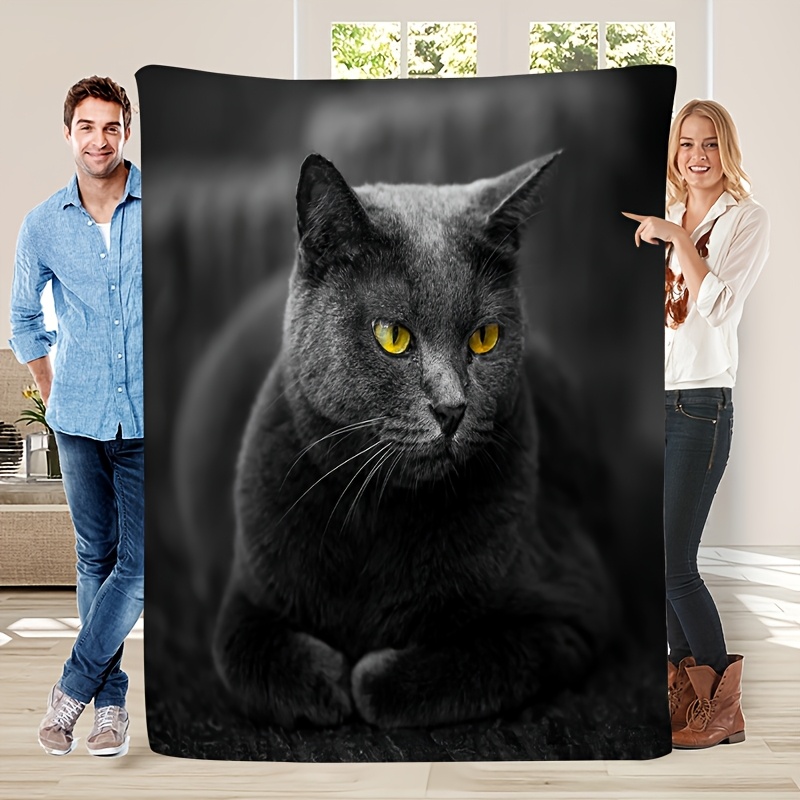 Selimut Flanel Gambar Kucing B - Home Textiles Definition ulasan dan harga