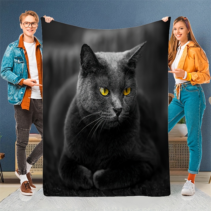 Selimut Flanel Gambar Kucing B - Home Textiles Definition ulasan dan harga