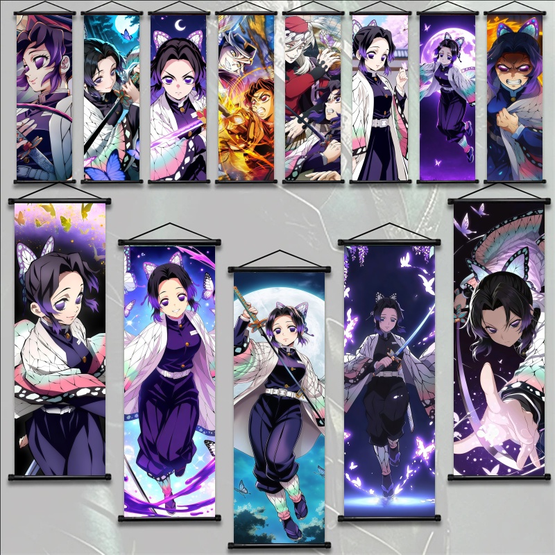Shinobu Kocho Demon Slayer Art - Home Textiles Products ulasan dan harga