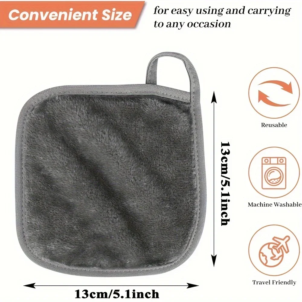Kain Penghapus Makeup 12 Pack, - Home Textiles Face Towel ulasan dan harga