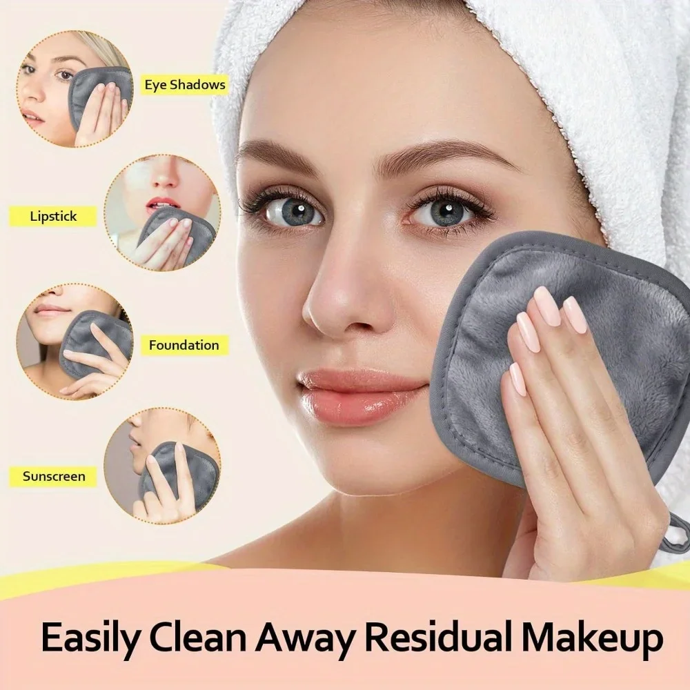 Kain Penghapus Makeup 12 Pack, - Home Textiles Face Towel ulasan dan harga