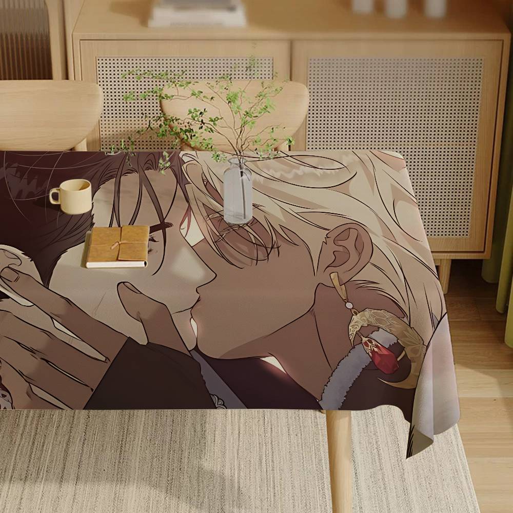 Taplak Meja Anime Brothers Wit - Home Textiles Today News ulasan dan harga
