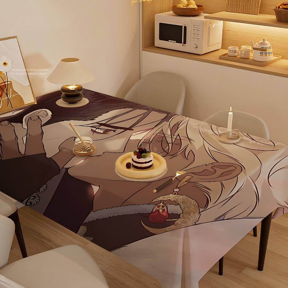 Taplak Meja Anime Brothers Wit - Home Textiles Today News ulasan dan harga
