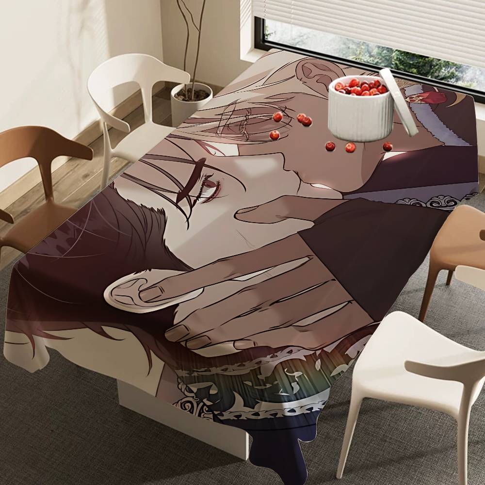 Taplak Meja Anime Brothers Wit - Home Textiles Today News ulasan dan harga