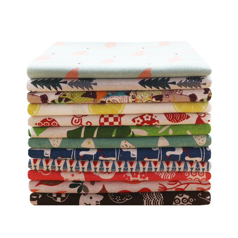 Flamingo Dicetak Kain Linen Ka - Hot Home Of Textiles ulasan dan harga