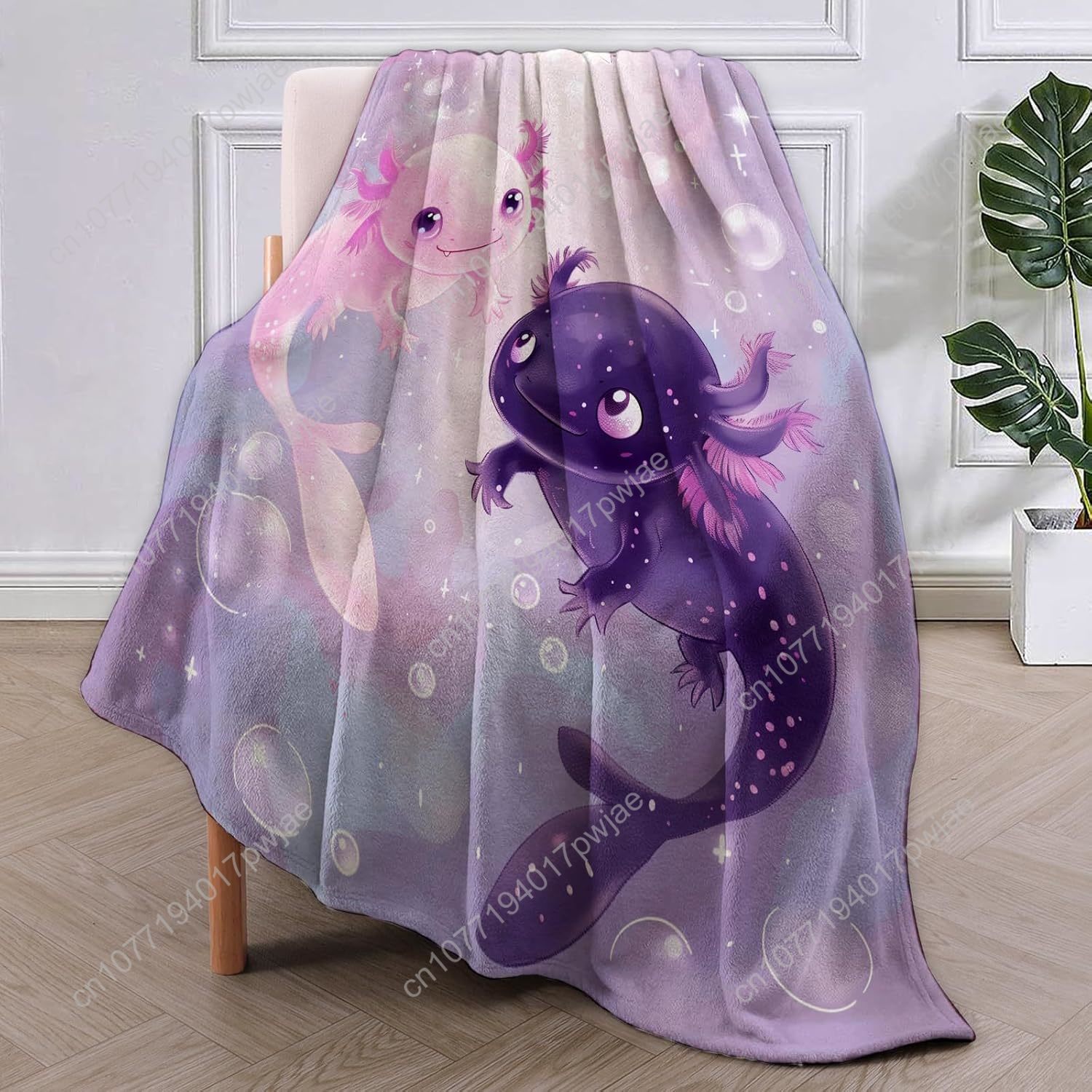 Selimut Axolotl Lucu Selimut F - Home Of Textiles ulasan dan harga