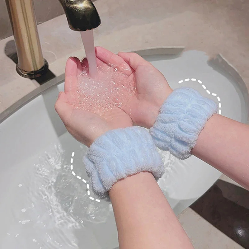 1/4 Buah Sabuk Cuci Pergelanga - Home Textiles Face Towel ulasan dan harga
