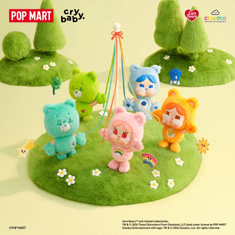 POP MART CRYBABY Seri Care Bea - Home Textiles Products ulasan dan harga