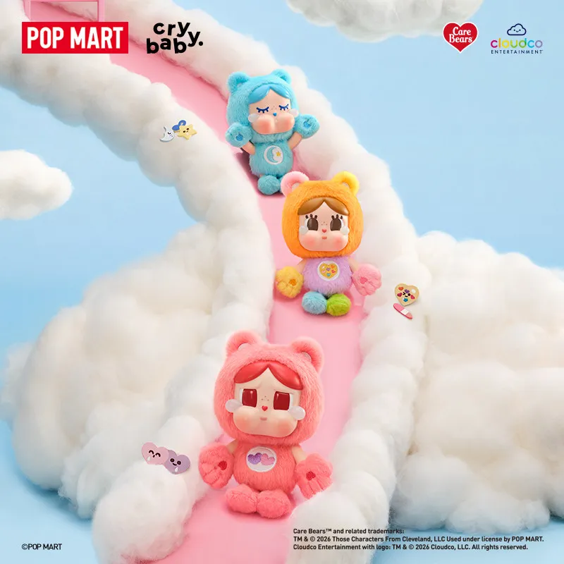 POP MART CRYBABY Seri Care Bea - Home Textiles Products ulasan dan harga
