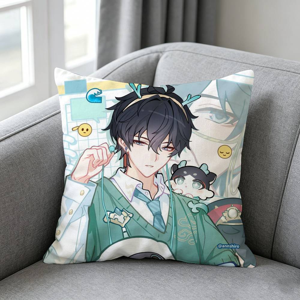 Sarung Bantal Game-e Honkai St - Home Textiles Definition ulasan dan harga