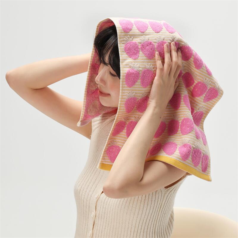 Handuk muka lembut katun seri  - Home Textiles Face Towel ulasan dan harga