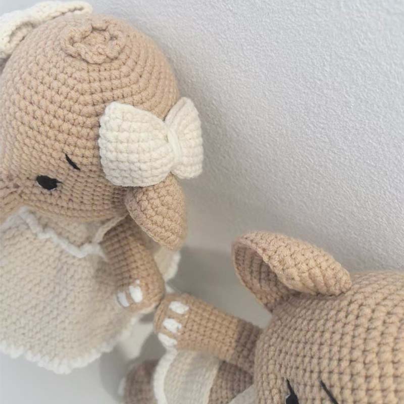 Boneka Gajah Rajut Tangan Amig - Home And Textiles Today ulasan dan harga
