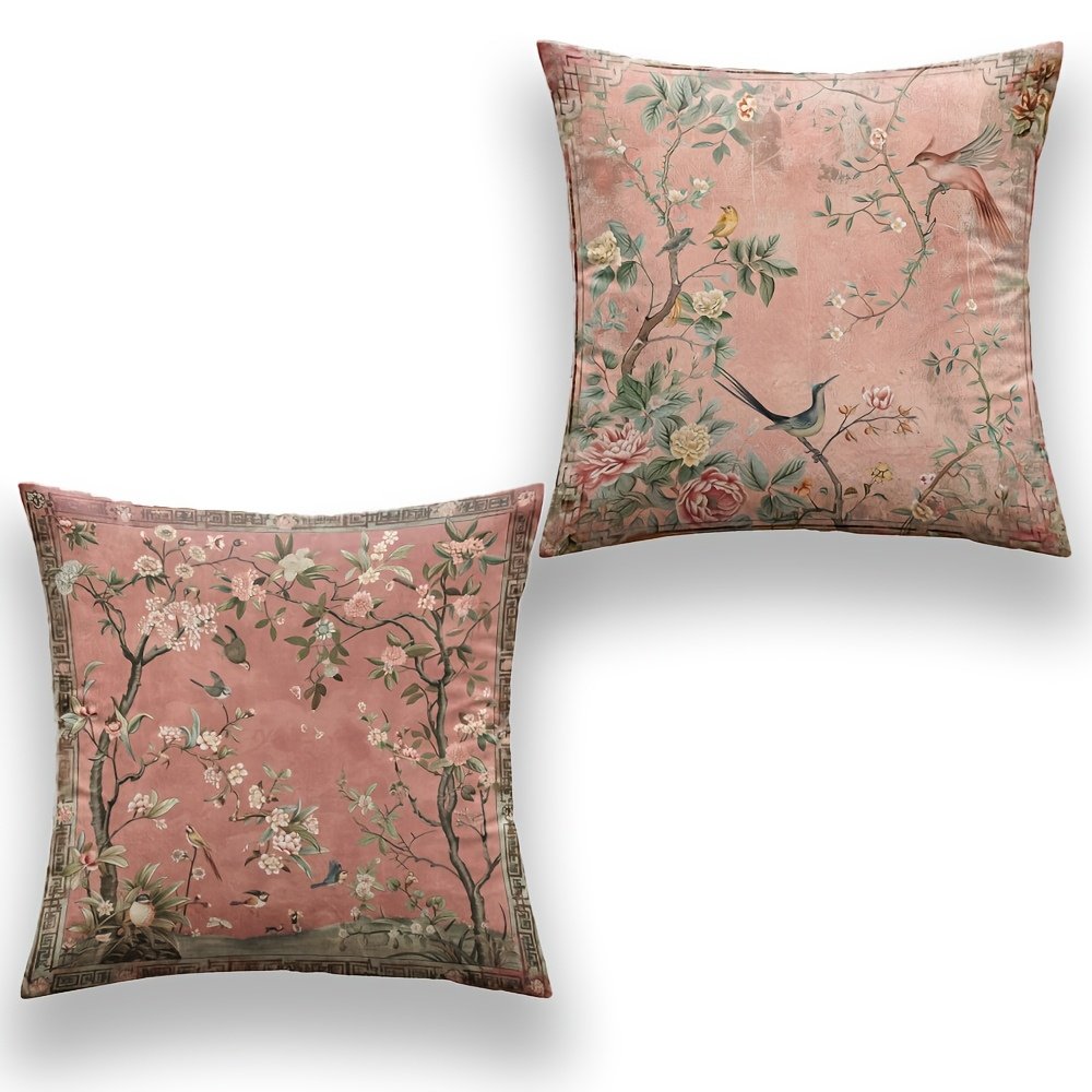 2 Buah Sarung Bantal Lempar Mo - Pillow Cover 20X20 ulasan dan harga