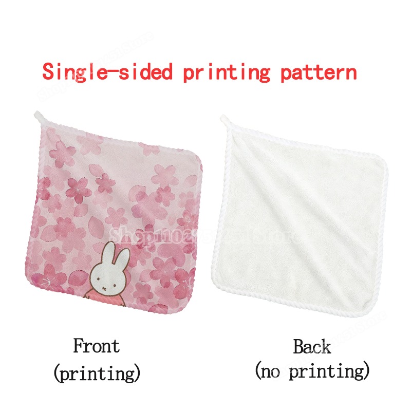 Setelan Handuk Persegi Bermoti - Home Textiles Face Towel ulasan dan harga