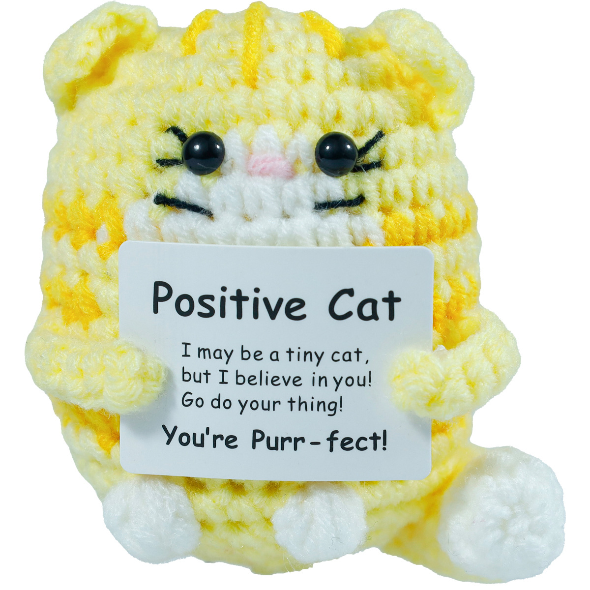 Boneka Kucing Rajut Lucu denga - Home And Textiles Today ulasan dan harga