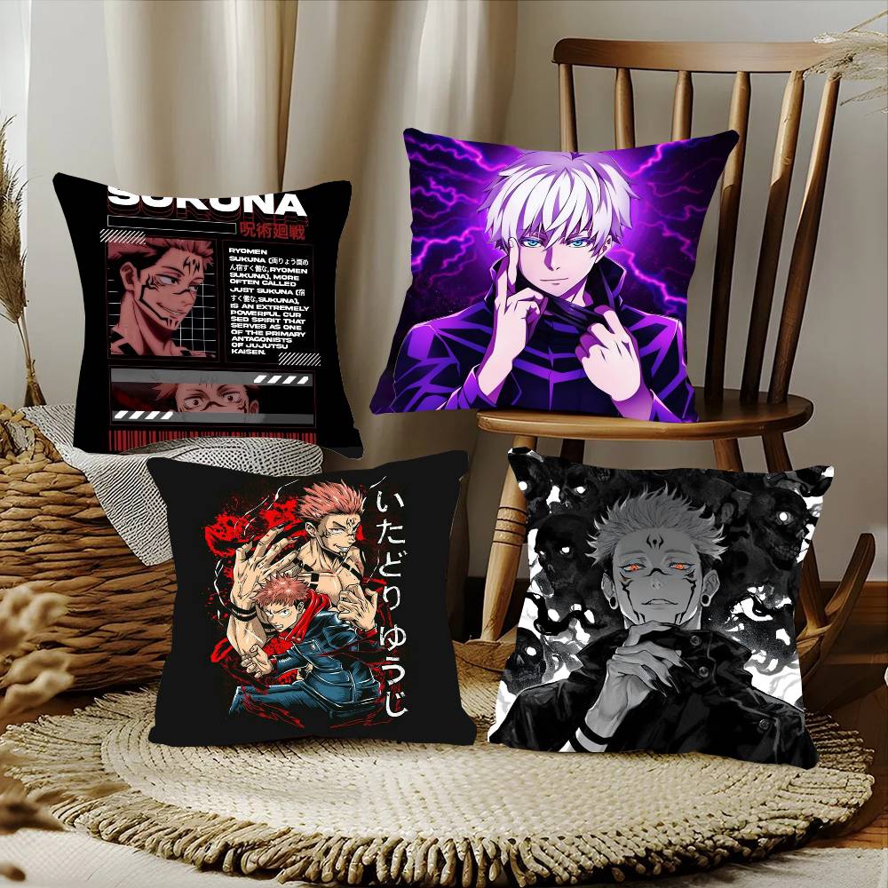 Sarung Bantal Anime Jujutsu Ka - Hot Home Of Textiles ulasan dan harga