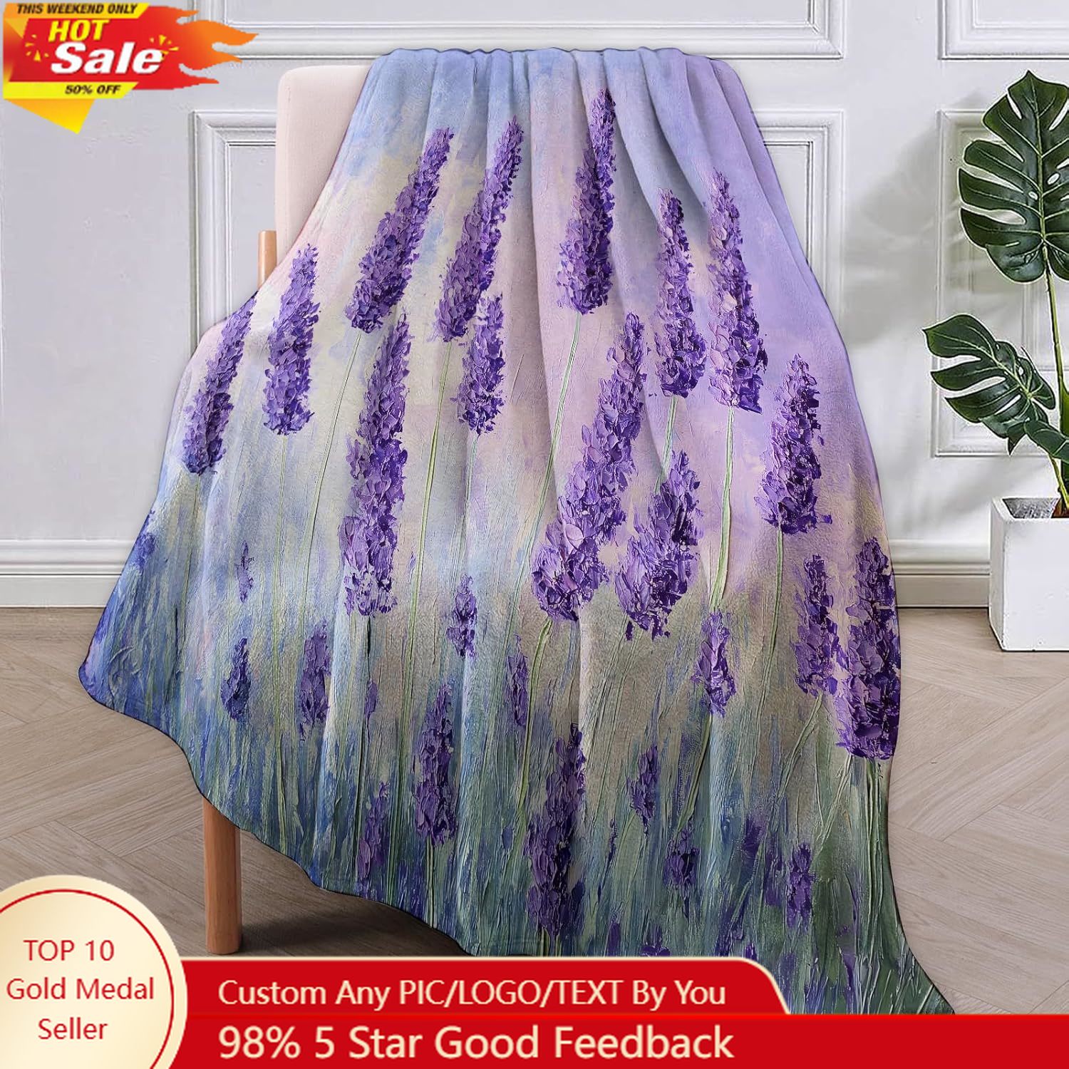 Selimut Flanel Camper, Hadiah  - Home Of Textiles ulasan dan harga