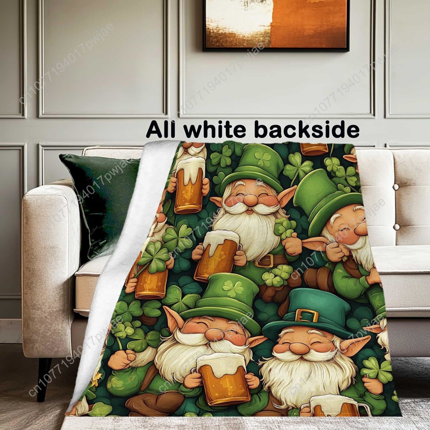 Selimut Lembut Hari St. Patric - Home And Textiles Today ulasan dan harga