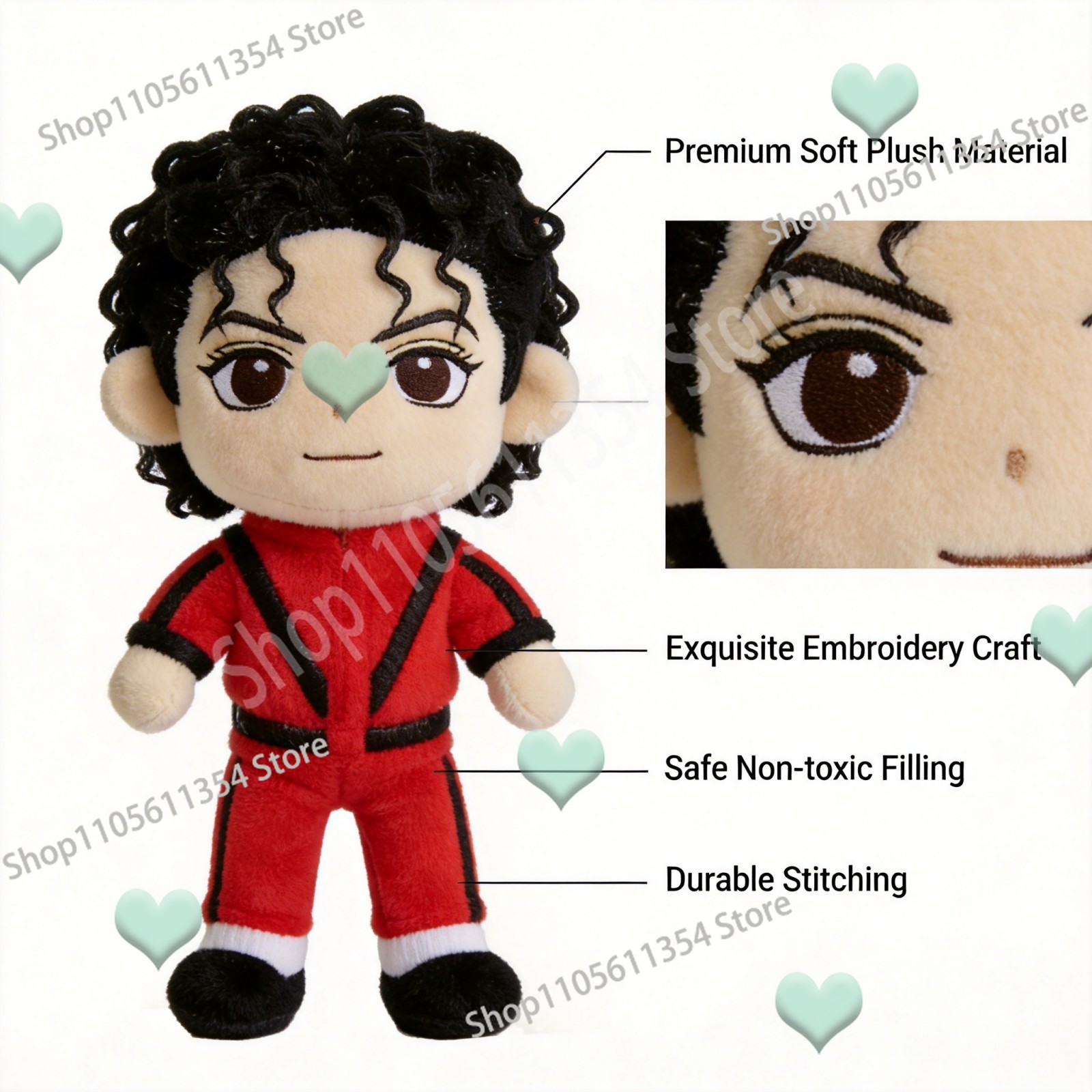 Boneka Mewah Lucu Michael Mera - Home And Textiles Today ulasan dan harga