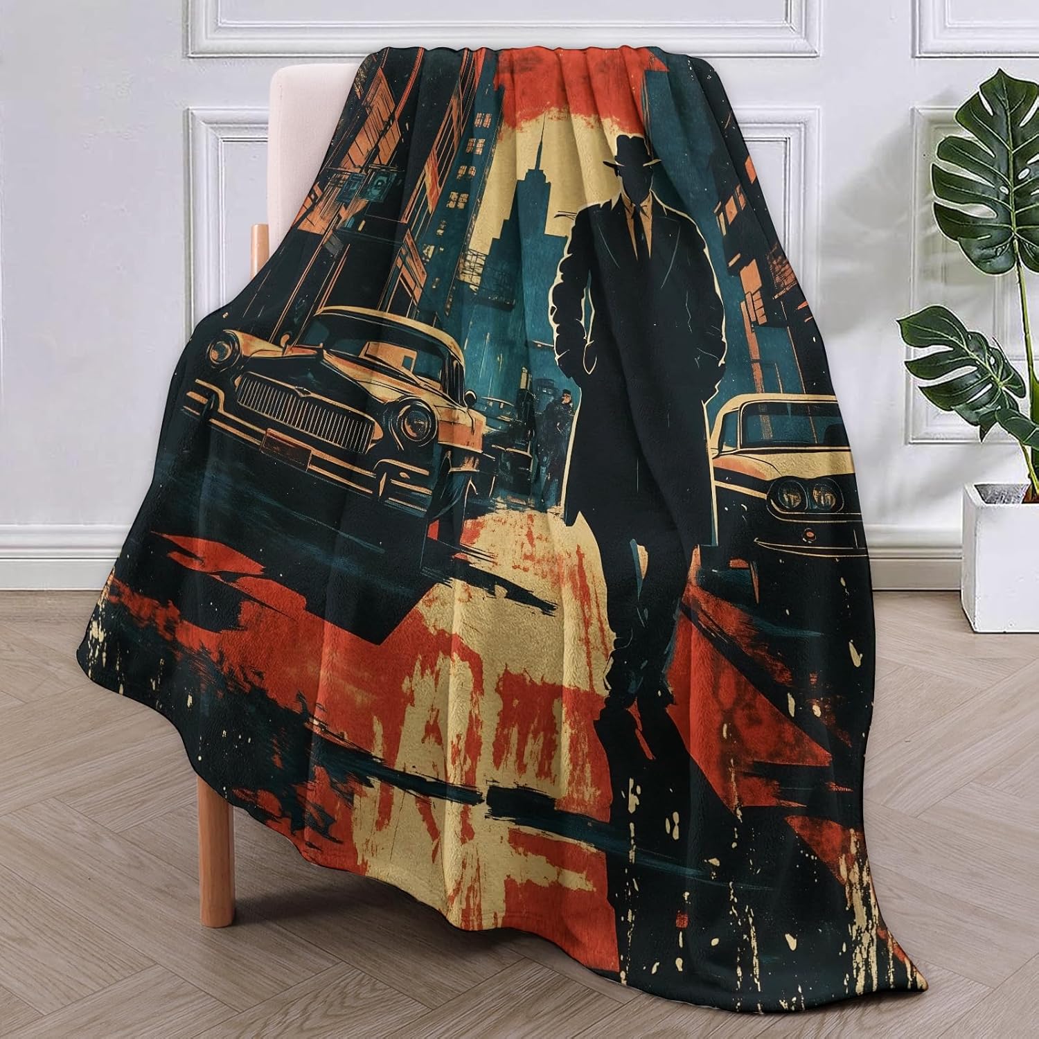 Selimut Detektif Noir Hadiah u - Home Of Textiles ulasan dan harga