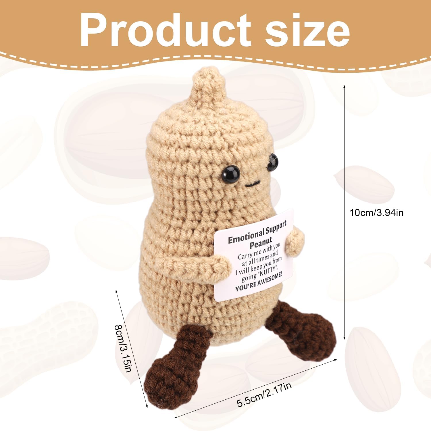 Ornamen Kacang Rajut Lucu Buat - Home And Textiles Today ulasan dan harga