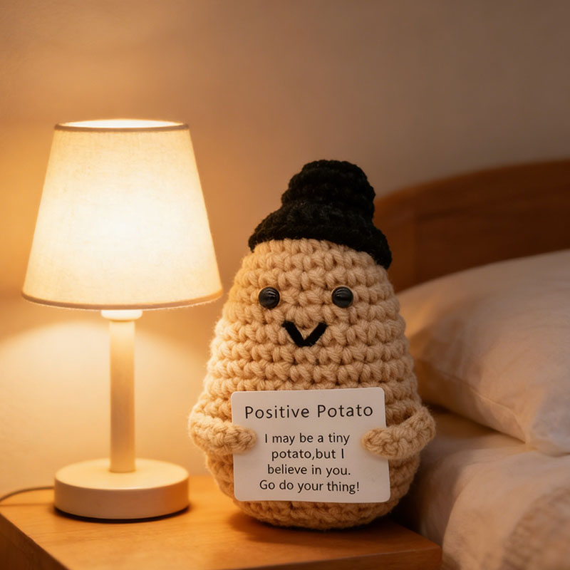 Boneka Kentang Rajut Lucu dan  - Home And Textiles Today ulasan dan harga