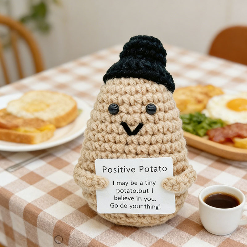 Boneka Kentang Rajut Lucu dan  - Home And Textiles Today ulasan dan harga