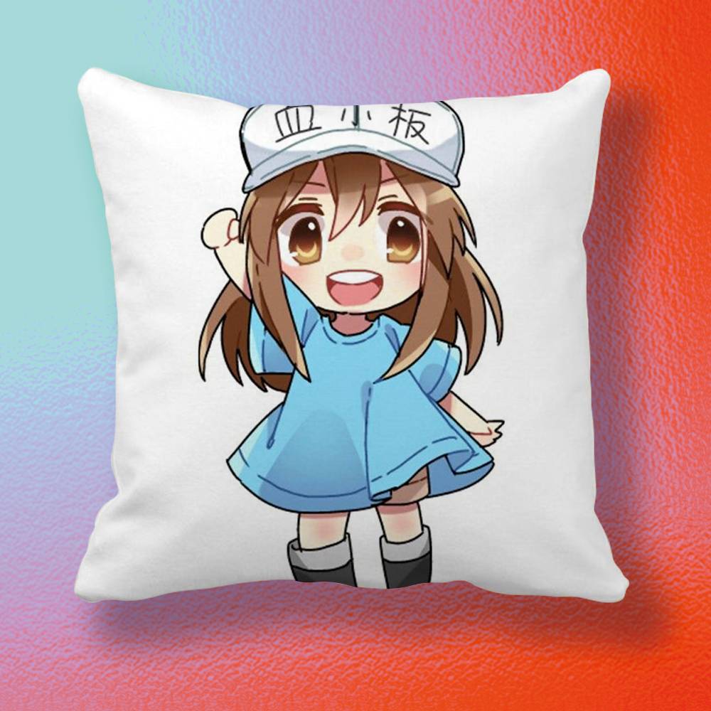 Sarung Bantal Anime Cells at W - Home Textiles Definition ulasan dan harga